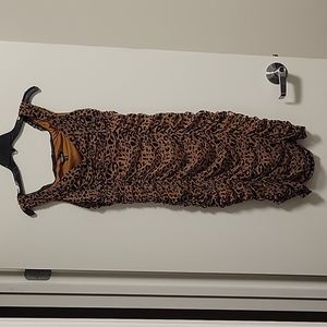 DONATED!!!!!   Express Leopard Print dress